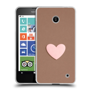 Пластиковый чехол на Nokia Lumia 630/635 с принтом женский