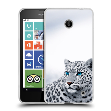 Пластиковый чехол на Nokia Lumia 630/635 с принтом женский