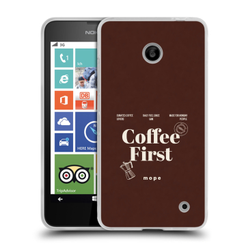 Пластиковый чехол на Nokia Lumia 630/635 с принтом женский