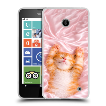Пластиковый чехол на Nokia Lumia 630/635 с принтом женский