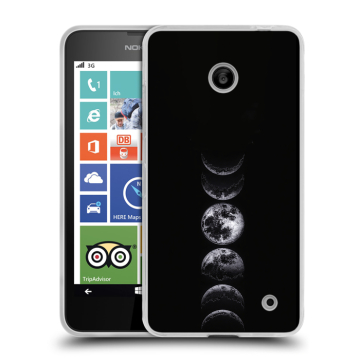 Пластиковый чехол на Nokia Lumia 630/635 с принтом женский