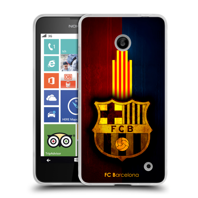 Пластиковый чехол на Nokia Lumia 630/635 с принтом Барселона Barcelona Пластиковый чехол на Nokia Lumia 630/635 с принтом Барселона Barcelona
