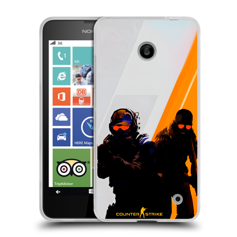 Пластиковый чехол на Nokia Lumia 630/635 с принтом Контер страйк Counter strike Пластиковый чехол на Nokia Lumia 630/635 с принтом Контер страйк Counter strike