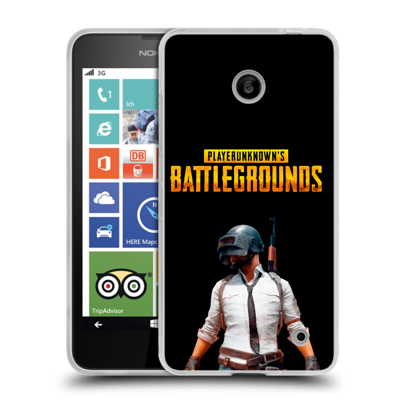 Пластиковый чехол на Nokia Lumia 630/635 с принтом PUGB ПАГБ Пластиковый чехол на Nokia Lumia 630/635 с принтом PUGB ПАГБ