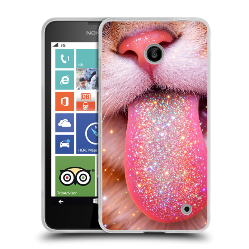 Пластиковый чехол на Nokia Lumia 630/635 с принтом для девочек Пластиковый чехол на Nokia Lumia 630/635 с принтом для девочек