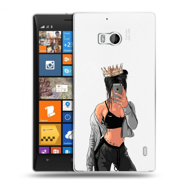 Силиконовый чехол на Nokia Lumia 930 с принтом Женские принты Силиконовый чехол на Nokia Lumia 930 с принтом Женские принты