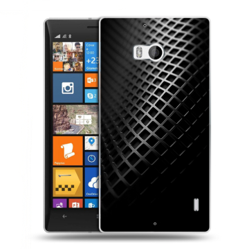 Силиконовый чехол на Nokia Lumia 930 с принтом Текстура металла Силиконовый чехол на Nokia Lumia 930 с принтом Текстура металла