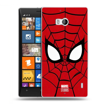 Силиконовый чехол на Nokia Lumia 930 с принтом человек паук spiderman Силиконовый чехол на Nokia Lumia 930 с принтом человек паук spiderman