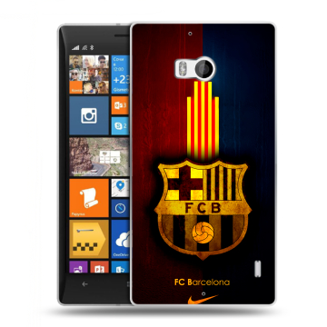 Силиконовый чехол на Nokia Lumia 930 с принтом Барселона Barcelona