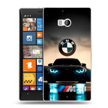 Силиконовый чехол на Nokia Lumia 930 с принтом БМВ BMW Силиконовый чехол на Nokia Lumia 930 с принтом БМВ BMW