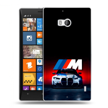 Силиконовый чехол на Nokia Lumia 930 с принтом БМВ BMW Силиконовый чехол на Nokia Lumia 930 с принтом БМВ BMW