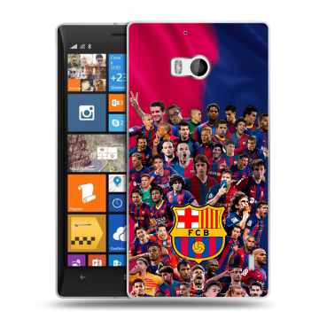 Силиконовый чехол на Nokia Lumia 930 с принтом Барселона Barcelona
