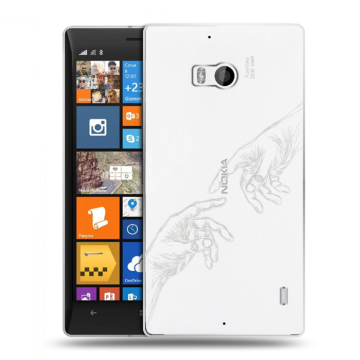 Силиконовый чехол на Nokia Lumia 930 с принтом Сотворение мира Силиконовый чехол на Nokia Lumia 930 с принтом Сотворение мира