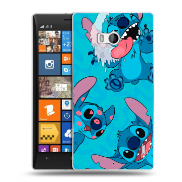 Силиконовый чехол на Nokia Lumia 930 с принтом Лило и Стич