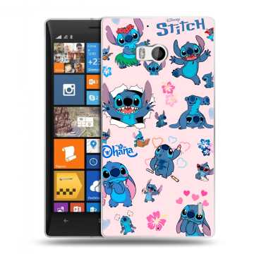 Силиконовый чехол на Nokia Lumia 930 с принтом Лило и Стич Силиконовый чехол на Nokia Lumia 930 с принтом Лило и Стич