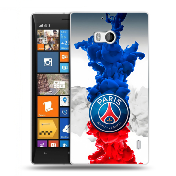 Силиконовый чехол на Nokia Lumia 930 с принтом PSG ПСЖ Силиконовый чехол на Nokia Lumia 930 с принтом PSG ПСЖ