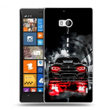 Силиконовый чехол на Nokia Lumia 930 с принтом BMW БМВ Силиконовый чехол на Nokia Lumia 930 с принтом BMW БМВ