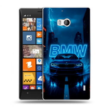 Силиконовый чехол на Nokia Lumia 930 с принтом BMW БМВ Силиконовый чехол на Nokia Lumia 930 с принтом BMW БМВ