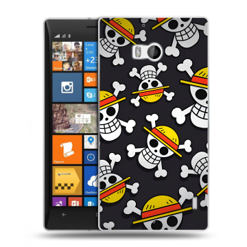 Силиконовый чехол на Nokia Lumia 930 с принтом One Piece Ван Пис Силиконовый чехол на Nokia Lumia 930 с принтом One Piece Ван Пис