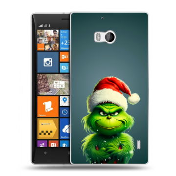 Силиконовый чехол на Nokia Lumia 930 с принтом Новый год Силиконовый чехол на Nokia Lumia 930 с принтом Новый год