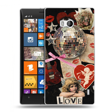 Силиконовый чехол на Nokia Lumia 930 с принтом для девочек Силиконовый чехол на Nokia Lumia 930 с принтом для девочек