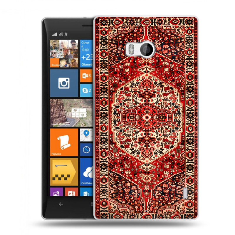 Силиконовый чехол на Nokia Lumia 930 с принтом Ковер Силиконовый чехол на Nokia Lumia 930 с принтом Ковер