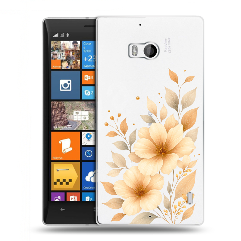Силиконовый чехол на Nokia Lumia 930 с принтом для девушки Силиконовый чехол на Nokia Lumia 930 с принтом для девушки