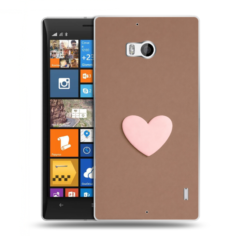 Силиконовый чехол на Nokia Lumia 930 с принтом женский Силиконовый чехол на Nokia Lumia 930 с принтом женский