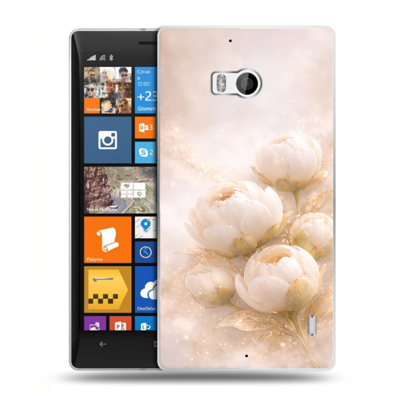 Силиконовый чехол на Nokia Lumia 930 с принтом женский Силиконовый чехол на Nokia Lumia 930 с принтом женский