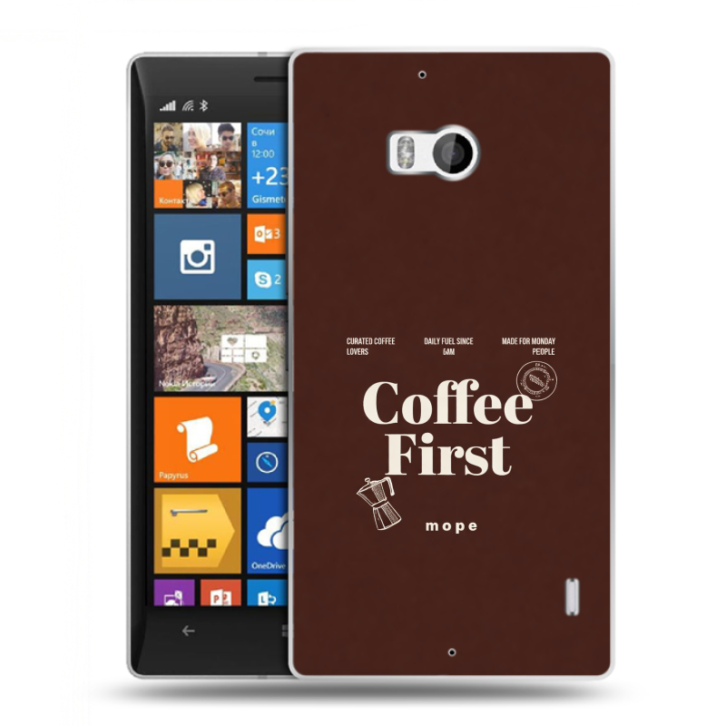 Пластиковый чехол на Nokia Lumia 930 с принтом женский Пластиковый чехол на Nokia Lumia 930 с принтом женский