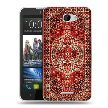 Пластиковый чехол на HTC Desire 516 с принтом Ковер