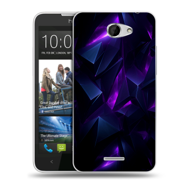 Пластиковый чехол на HTC Desire 516 с принтом Абстракиция