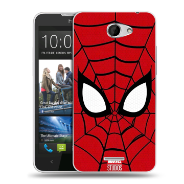 Пластиковый чехол на HTC Desire 516 с принтом человек паук spiderman Пластиковый чехол на HTC Desire 516 с принтом человек паук spiderman