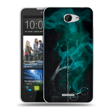 Пластиковый чехол на HTC Desire 516 с принтом Гарри Поттер Harry Potter