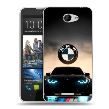 Пластиковый чехол на HTC Desire 516 с принтом БМВ BMW Пластиковый чехол на HTC Desire 516 с принтом БМВ BMW