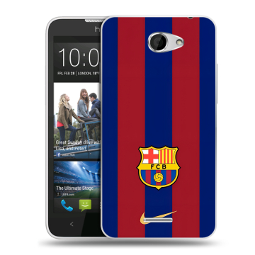 Пластиковый чехол на HTC Desire 516 с принтом Барселона Barcelona
