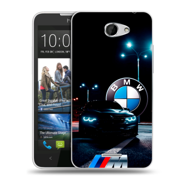 Пластиковый чехол на HTC Desire 516 с принтом БМВ BMW Пластиковый чехол на HTC Desire 516 с принтом БМВ BMW