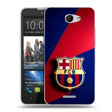 Пластиковый чехол на HTC Desire 516 с принтом Барселона Barcelona