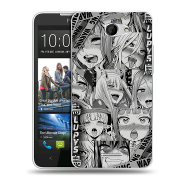 Пластиковый чехол на HTC Desire 516 с принтом Ahegao Ахегао Аниме Пластиковый чехол на HTC Desire 516 с принтом Ahegao Ахегао Аниме