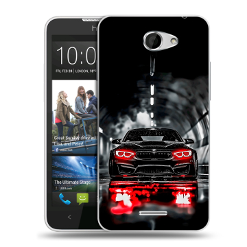 Пластиковый чехол на HTC Desire 516 с принтом BMW БМВ Пластиковый чехол на HTC Desire 516 с принтом BMW БМВ