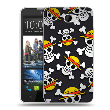 Пластиковый чехол на HTC Desire 516 с принтом One Piece Ван Пис Пластиковый чехол на HTC Desire 516 с принтом One Piece Ван Пис
