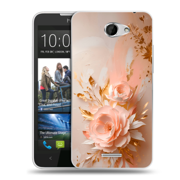 Пластиковый чехол на HTC Desire 516 с принтом женский Пластиковый чехол на HTC Desire 516 с принтом женский