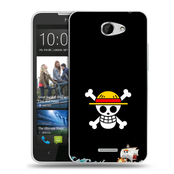 Пластиковый чехол на HTC Desire 516 с принтом One Piece Ван Пис