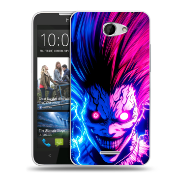 Пластиковый чехол на HTC Desire 516 с принтом Death note Тетрадь смерти Пластиковый чехол на HTC Desire 516 с принтом Death note Тетрадь смерти