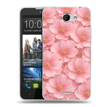 Пластиковый чехол на HTC Desire 516 с принтом женский Пластиковый чехол на HTC Desire 516 с принтом женский