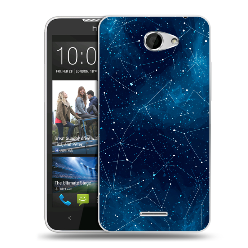 Пластиковый чехол на HTC Desire 516 с принтом Космос звезды Пластиковый чехол на HTC Desire 516 с принтом Космос звезды