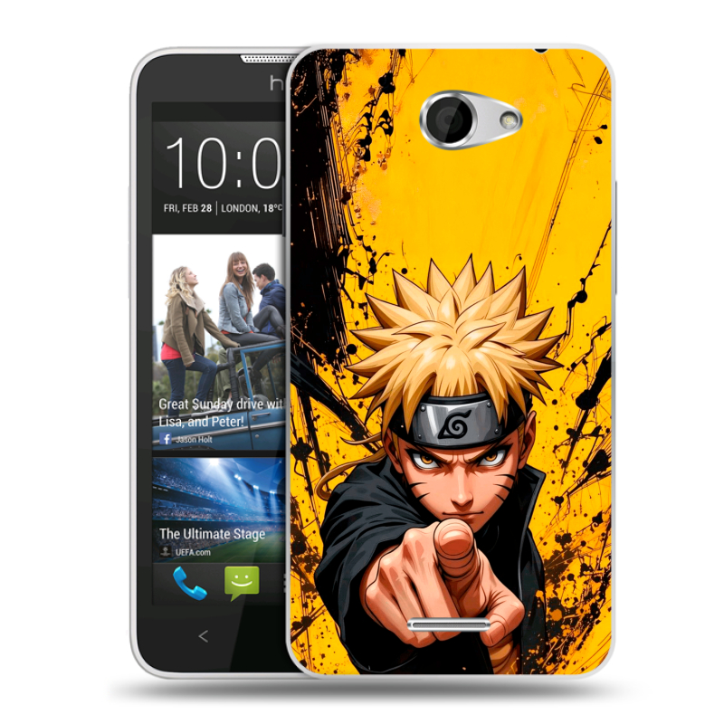 Пластиковый чехол на HTC Desire 516 с принтом Naruto Наруто Пластиковый чехол на HTC Desire 516 с принтом Naruto Наруто