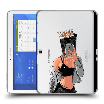 Силиконовый чехол на планшета Samsung Galaxy Tab 4 10.1 с принтом Женские принты Силиконовый чехол на планшета Samsung Galaxy Tab 4 10.1 с принтом Женские принты