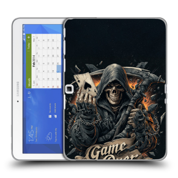 Силиконовый чехол на планшета Samsung Galaxy Tab 4 10.1 с принтом Скелет карты Силиконовый чехол на планшета Samsung Galaxy Tab 4 10.1 с принтом Скелет карты