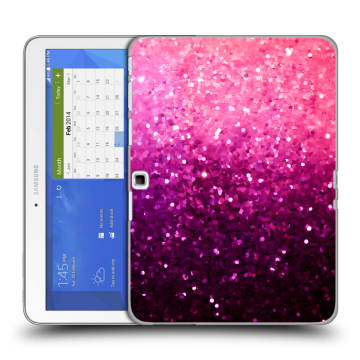 Силиконовый чехол на Samsung Galaxy Tab 4 10.1 с принтом Блестки